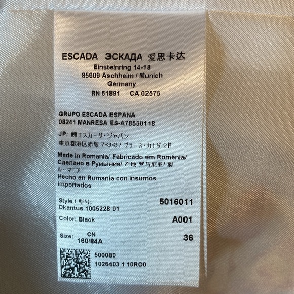 ESCADA DRESS - Picture 14 of 16